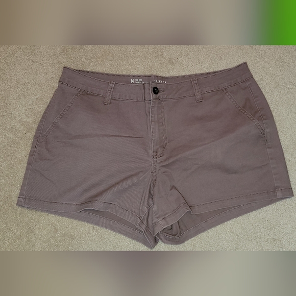 A.N.A Mauve Shortie Short Size 14 - Picture 2 of 5